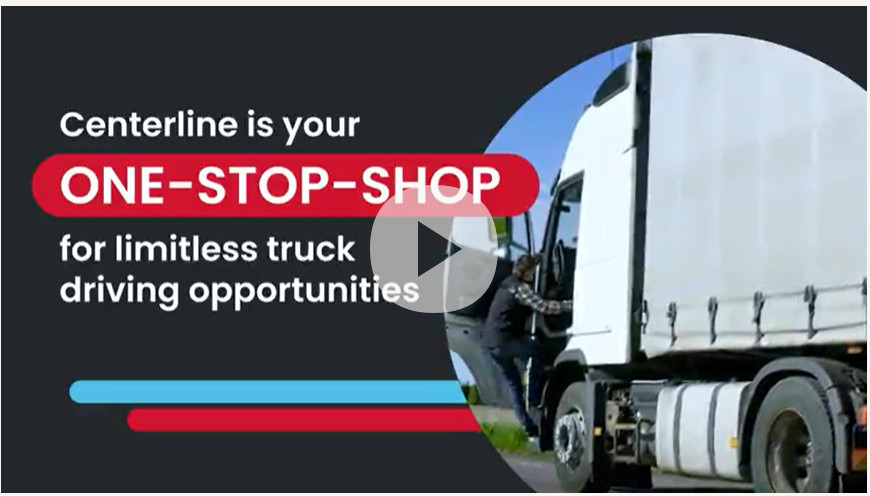 A person getting out of a semi truck Description automatically generated with low confidence